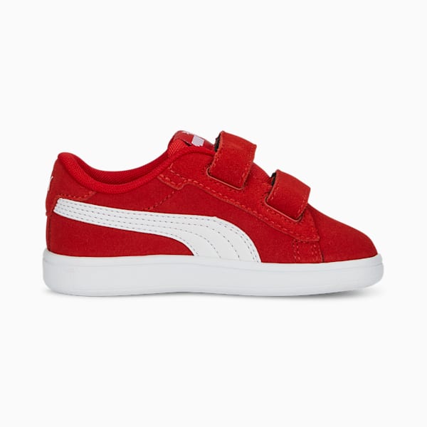 Smash 3.0 Suede Toddlers' Sneakers, For All Time Red-PUMA White, extralarge