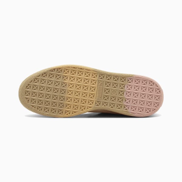 Tenis para mujer PUMA x DAPPER DAN Clyde Pre-Game Runway, Croissant-Croissant-Rose Dust, extralarge