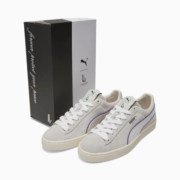 Tenis para mujer PUMA x LAUREN LONDON Suede, PUMA White-PUMA White, extralarge