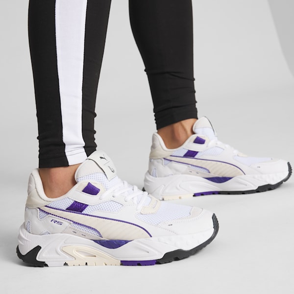 PUMA x LAUREN LONDON RS-Trck Sneakers, PUMA White-Pristine, extralarge