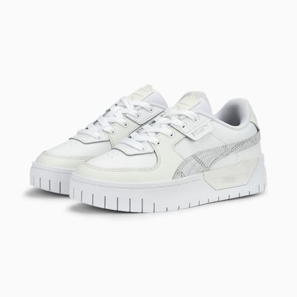 Cali Dream Animal Print Big Kids' Shoes, PUMA White-Warm White, extralarge