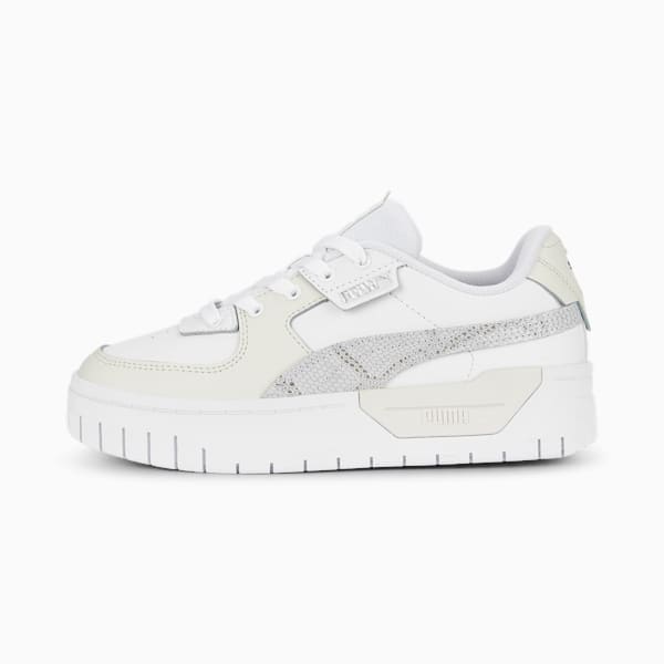 Cali Dream Animal Print Big Kids' Shoes, PUMA White-Warm White, extralarge