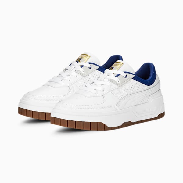 ウィメンズ CALI ドリーム パーフ スニーカー, PUMA White-Elektro Blue, extralarge-JPN