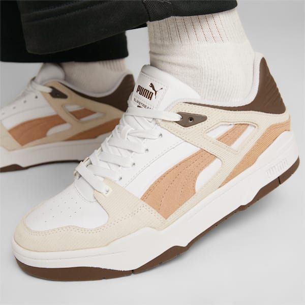 Slipstream Cord Sneakers, PUMA White-Warm White-Dusty Tan, extralarge-IND