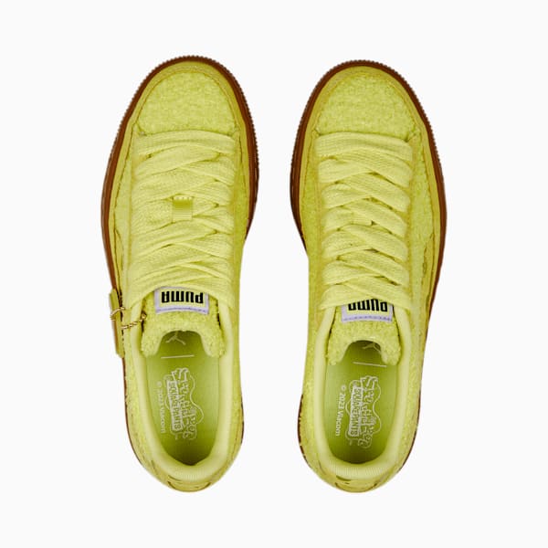 PUMA x SPONGEBOB Big Kids' Sneakers, Lucent Yellow-Citronelle, extralarge