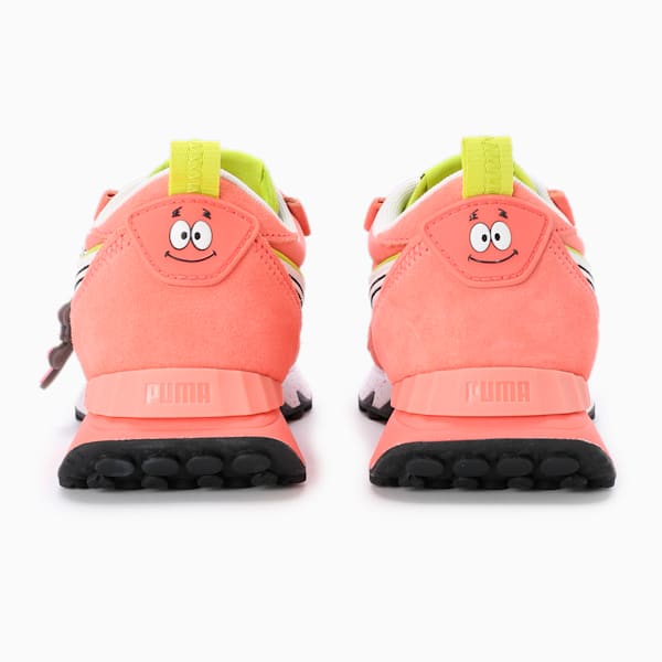 PUMA x SPONGEBOB Rider FV Big Kids' Sneakers, Carnation Pink-PUMA White