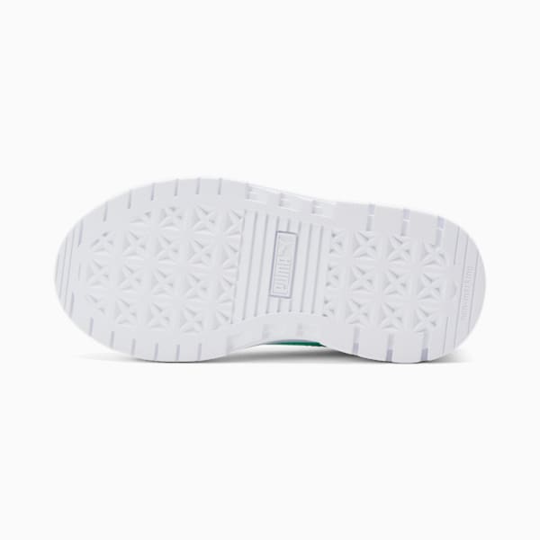 Mayze Glowing Up Little Kids' Sneakers , PUMA White-Electric Peppermint, extralarge