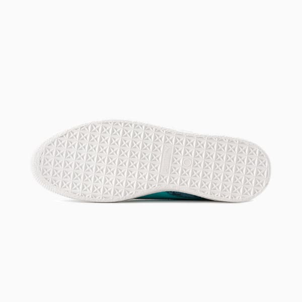 ユニセックス PUMA x GRAPHERSROCK スウェード ヴィンテージ MIJ GR2, Blue Wash-Deep Aqua, extralarge-JPN