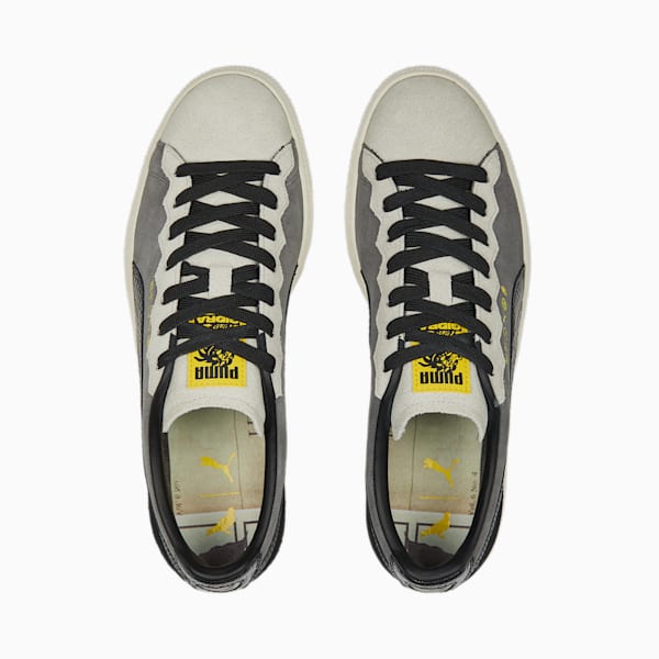 PUMA x STAPLE Suede 2 Sneakers, Flat Light Gray-Cool Dark Gray, extralarge-IND