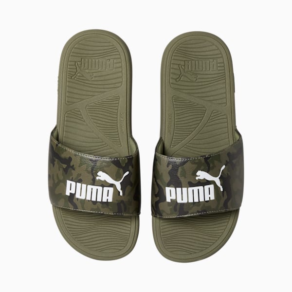 Cool Cat Camo Men's Slides