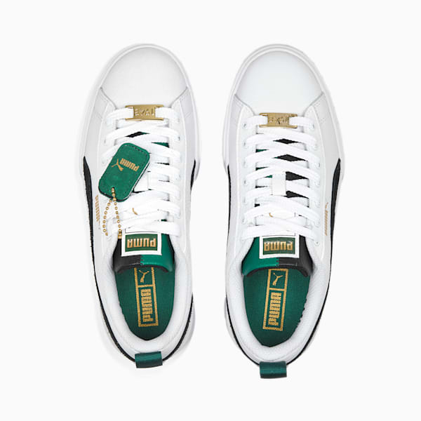 Mayze Archive Remastered Women's Sneakers, PUMA White-PUMA Black-Vine, extralarge