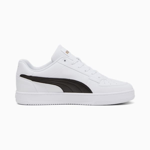Tenis Caven 2.0, PUMA White-PUMA Black-Gold, extralarge