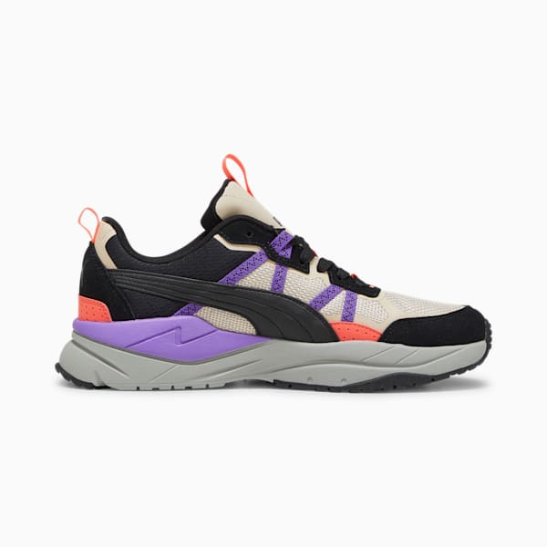 Tenis X-Ray Tour, Granola-PUMA Black-Purple Glimmer, extralarge