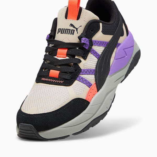 Tenis X-Ray Tour, Granola-PUMA Black-Purple Glimmer, extralarge