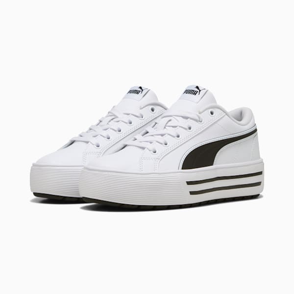 Tenis para mujer Kaia 2.0, PUMA White-PUMA Black, extralarge