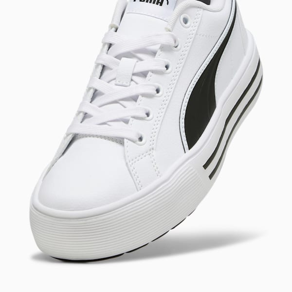 Kaia 2.0 Women's Sneakers, PUMA White-PUMA Black, extralarge