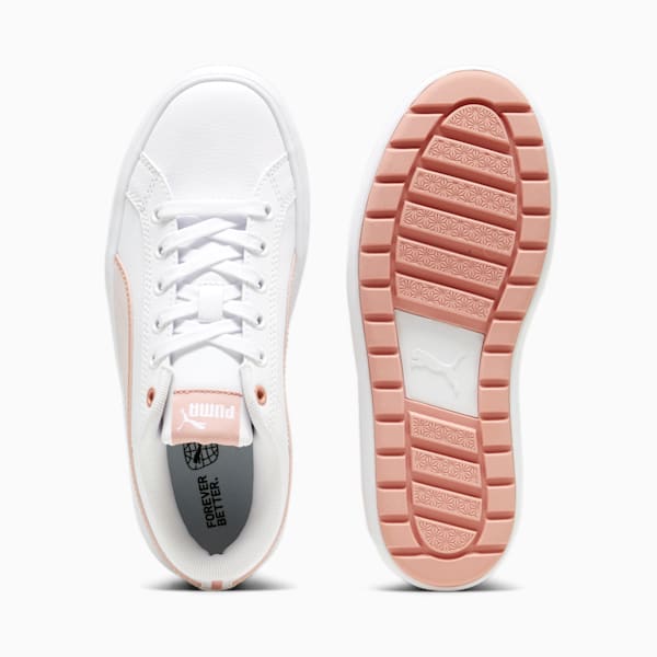 Tenis para mujer Kaia 2.0, PUMA White-Frosty Pink-Poppy Pink, extralarge