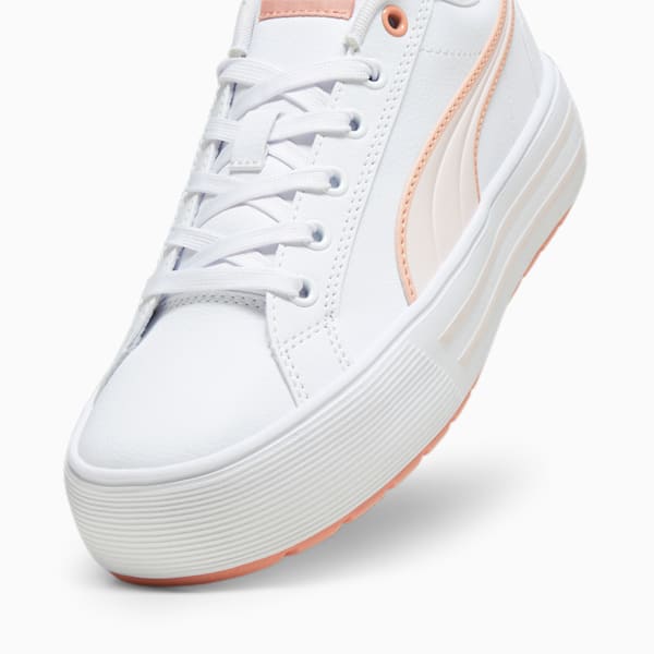 Kaia 2.0 Women's Sneakers, PUMA White-Frosty Pink-Poppy Pink, extralarge