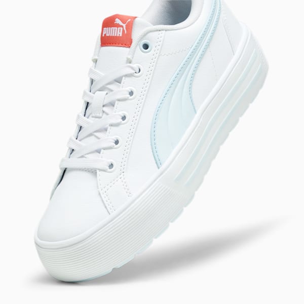 Kaia 2.0 Women's Sneakers, PUMA White-Icy Blue-Electric Blush, extralarge