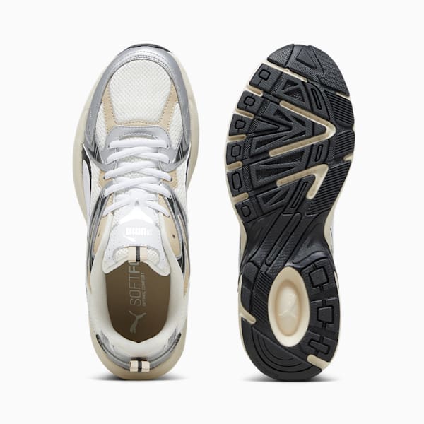 Tenis Milenio Tech, Warm White-PUMA White-PUMA Silver, extralarge