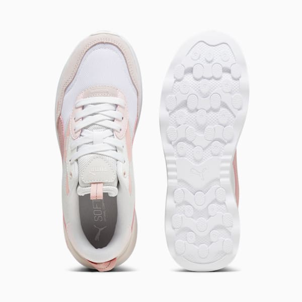 Sneaker plateforme Runtamed, femme, Feather Gray-Future Pink-PUMA White-Frosty Pink-Warm White, extralarge