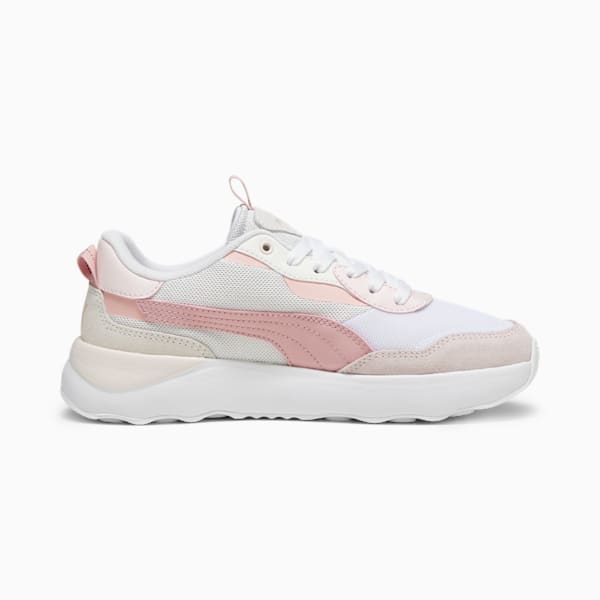 Sneaker plateforme Runtamed, femme, Feather Gray-Future Pink-PUMA White-Frosty Pink-Warm White, extralarge
