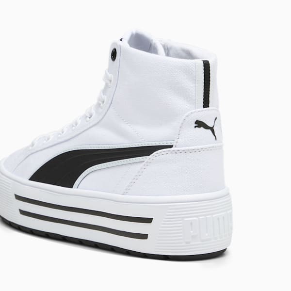 Zapatillas mujer Puma Mayze Leather Wn's Puma White-Puma Black