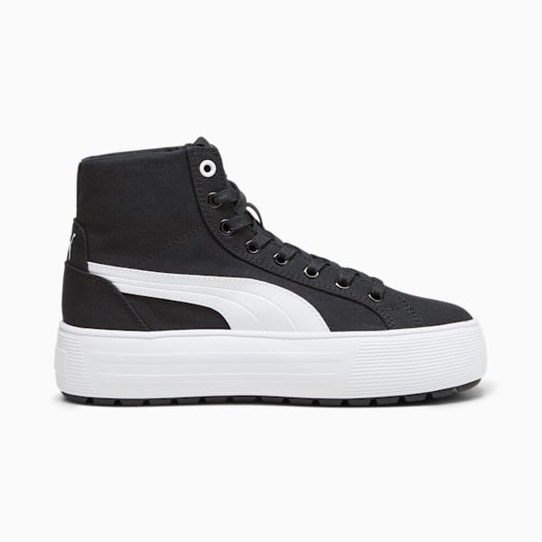 Kaia 2.0 Mid Women's Sneakers, PUMA Black-PUMA White, extralarge