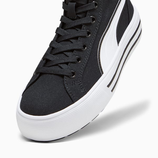 Kaia 2.0 Mid Women's Sneakers, PUMA Black-PUMA White, extralarge