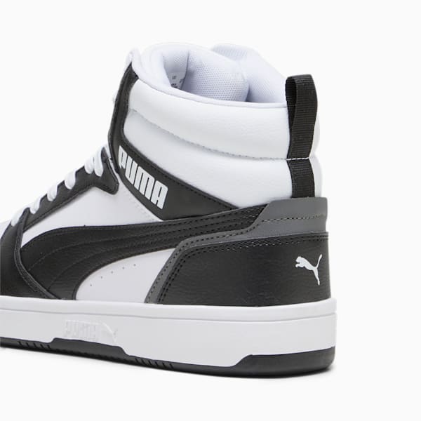Tenis Rebound, PUMA White-PUMA Black-Shadow Gray-PUMA White, extralarge