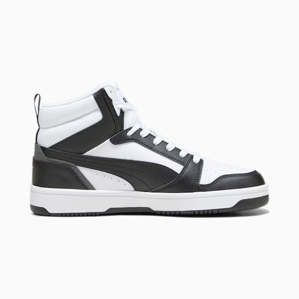 Sneakers Rebound, PUMA White-PUMA Black-Shadow Gray-PUMA White, extralarge