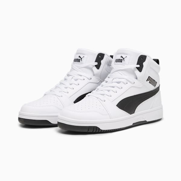 Rebound Sneakers, PUMA White-PUMA Black, extralarge