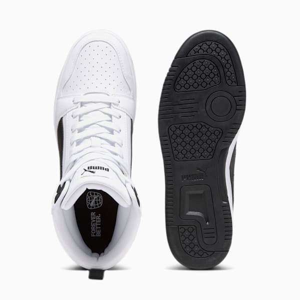Rebound Sneakers, PUMA White-PUMA Black, extralarge