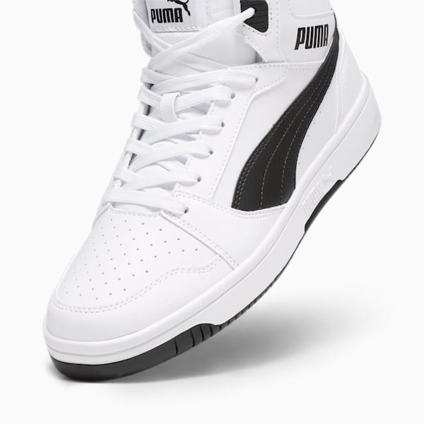 Rebound Sneakers, PUMA White-PUMA Black, extralarge