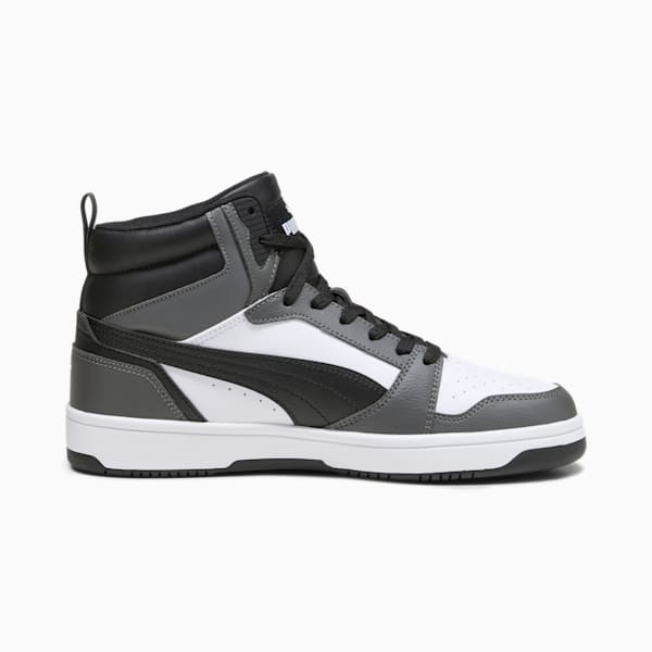 Rebound Sneakers, PUMA White-PUMA Black-Shadow Gray, extralarge