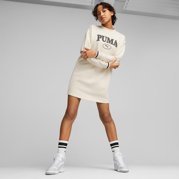 Rebound Sneakers, PUMA White-Ash Gray, extralarge