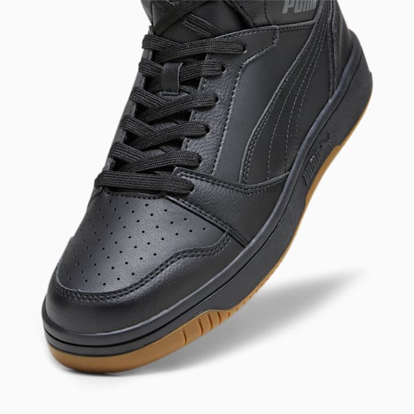 Rebound Sneakers, PUMA Black-Shadow Gray-Gum, extralarge