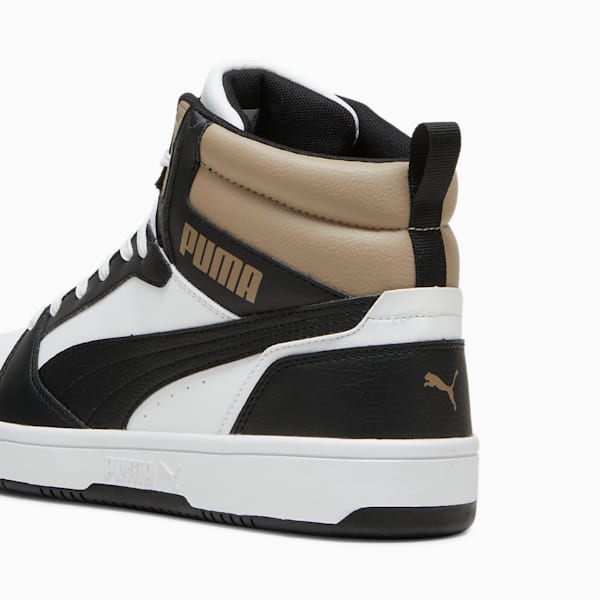 Rebound Sneakers, PUMA White-PUMA Black-Oak Branch, extralarge