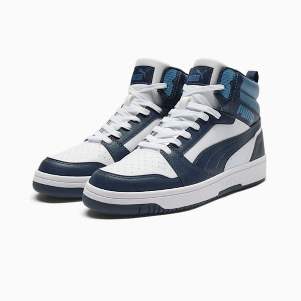 Rebound Sneakers, PUMA White-Club Navy-Blue Horizon, extralarge