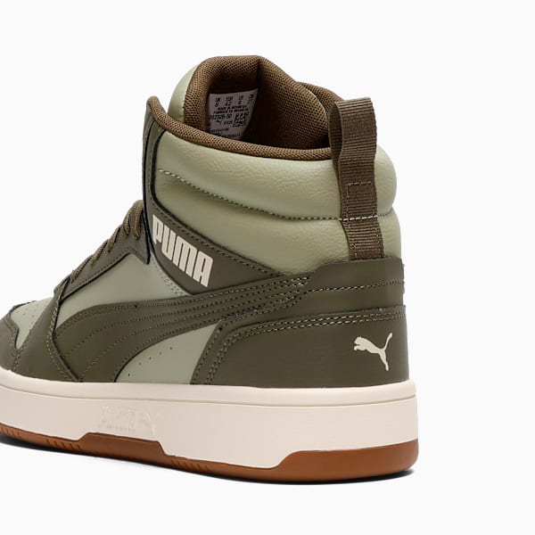 Tenis Rebound, Lux Army-Loden Green-Alpine Snow, extralarge