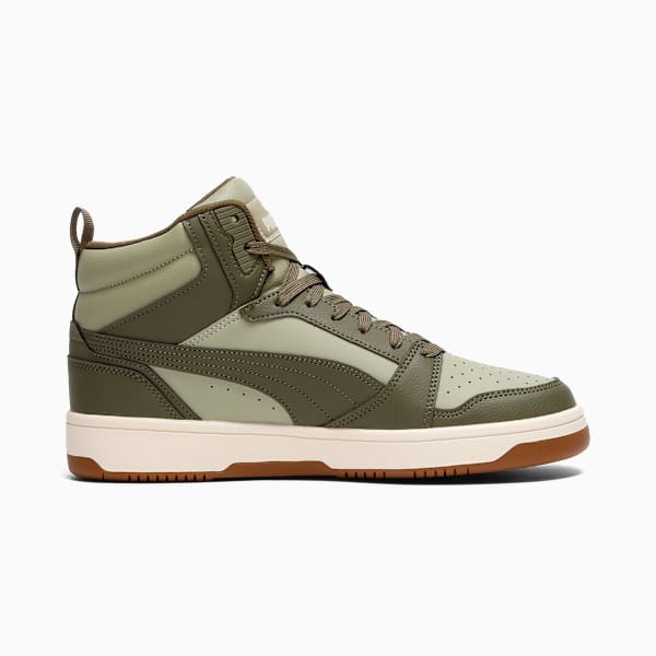 Tenis Rebound, Lux Army-Loden Green-Alpine Snow, extralarge