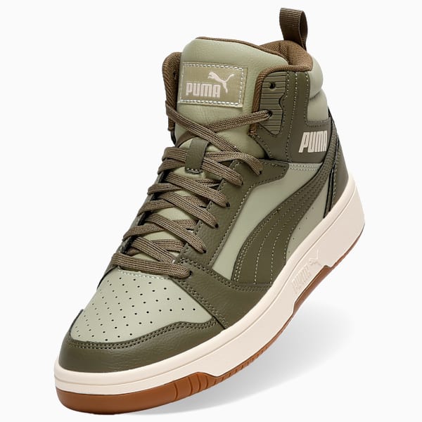 Tenis Rebound, Lux Army-Loden Green-Alpine Snow, extralarge