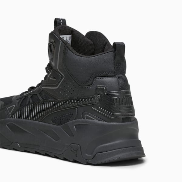 Trinity Mid Hybrid Men's Sneakers, PUMA Black-PUMA Black-Cool Dark Gray, extralarge-IND