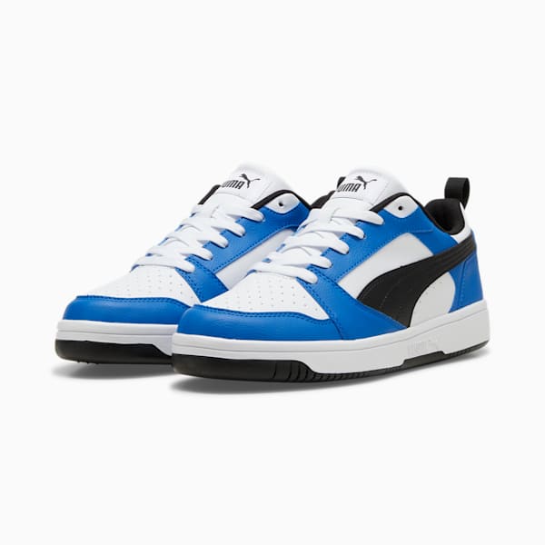 Rebound V6 Low Sneakers, PUMA White-PUMA Black-PUMA Team Royal, extralarge