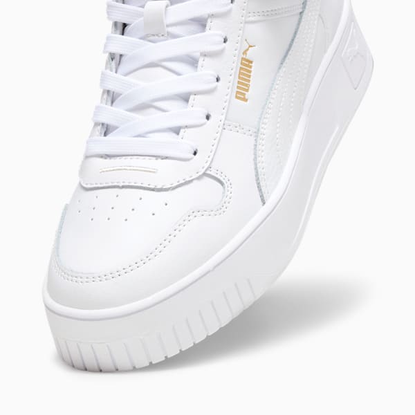 Zapatillas blancas Puma Carina Street para mujer online en MEGACALZADO