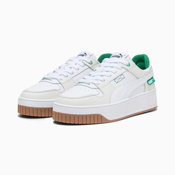Sneakers Carina Street VTG Femme, PUMA White-PUMA White-Vapor Gray, extralarge