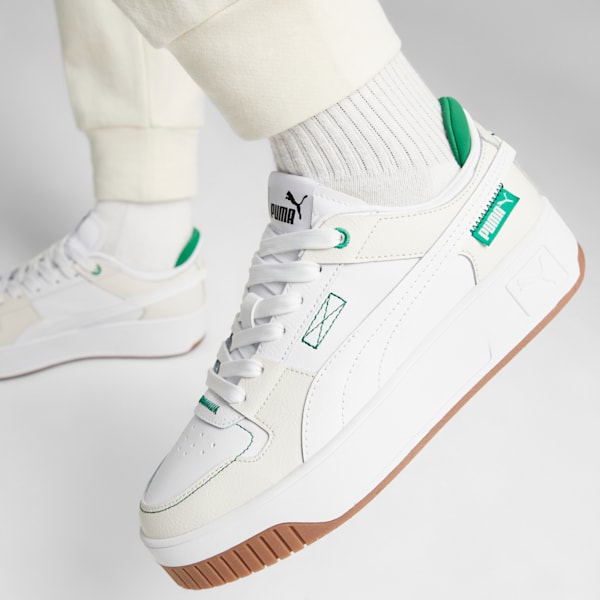 Sneakers Carina Street VTG Femme, PUMA White-PUMA White-Vapor Gray, extralarge