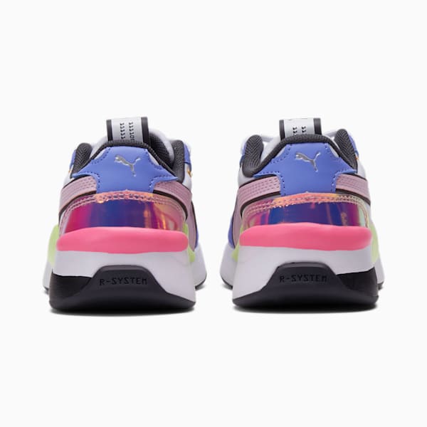 RS 2.0 Glowing Up Toddlers' Shoes, Asphalt-Elektro Purple-Pearl Pink