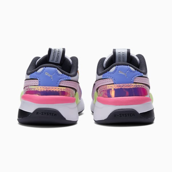 RS 2.0 Glowing Up AC Toddlers' Shoes, Asphalt-Elektro Purple-Pearl Pink