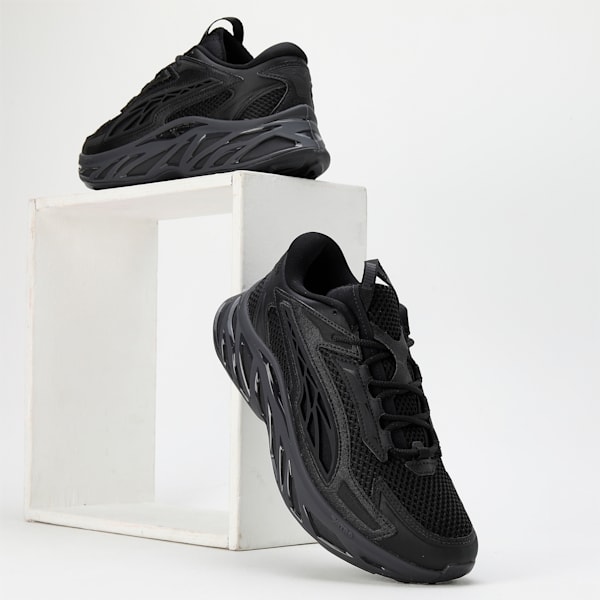 Exotek NITRO Unisex Sneakers, PUMA Black-Flat Dark Gray, extralarge-IND